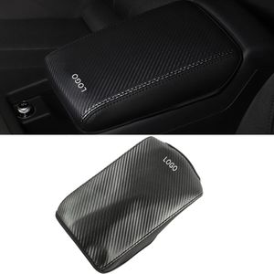 För Audi A4 S4 RS4 B9 A5 S5 RS5 8W6 CAR CENTER ARMREST BOX COVER Protector Pu Leather Mat Pad Cushion Interiör Tillbehör3185