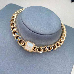 2020 varumärkessmycken set för kvinnor tjocka kedja party smycken set pärlor choker armband mode pärlor smycken set2239
