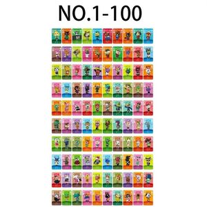 シリーズ1 100PCS動物交差標準カード用NFCカードスイッチと互換性のあるWii U New 3DS226F