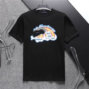 Men's loose T-shirt shirt summer fashion men's wardrobe h77