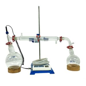 ZZKD Lab Supplies New North America Purification Equipment Top 1L Easy Short Range Distillation Contains Smart Thermome212h