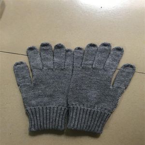 20bbb Knitted Gloves classic designer Autumn Solid Color European And American letter couple Mittens Winter Fashion Five Finger Gl261Z