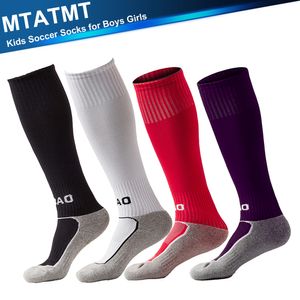 Kids Socks MTATMT 1Pair Kids Soccer Socks Knee High Tube Socks Towel Bottom Pressure Football Socks 3-13 Years Little Kid/Big Kid 230721