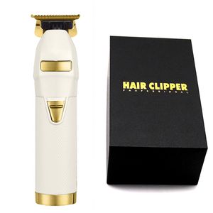 Aparador de cabelo Zero Gaped profissional máquina de cortar cabelo elétrico pro barbeiro aparador de cabelo para homens máquina de corte de cabelo lâmina recarregável 230720