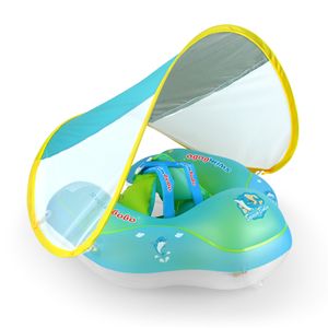 Leksakstält uppgraderar baby simning float uppblåsbar spädbarn flytande barn simning ring cirkel badning sommarleksaker småbarn ringar 230720