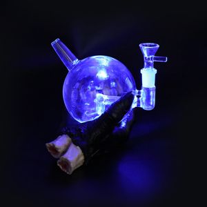 Hookah Demon's Ręka szklana rura wodna dab rig hakah bong yhs palenie rur akcesoria tytoniu