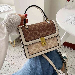 designer handbags coech Live broadcast Kou's new high-level underarm Shoulder Bag Fashion versatile messenger bag women's bag