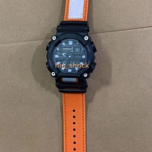 新しい到着人気ファッションの防水メンズリストウォッチスポーツデュアルディスプレイGMTデジタルLED reloj hombre学生ウォッチre197e