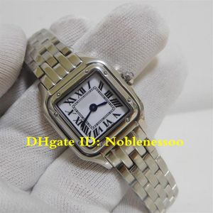 Verklig PO med Box Wristwatch Ladies 22mm rostfritt stål 1320 WSPN0007 WSPN0006 Lady Quartz Armband Watch Women Wat240r