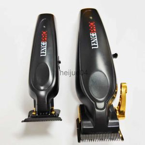Clippers Trimmers Sports Car Design LENCE PRO AllMetal Professional Electric Clipper 6800RPM7200RPM Brushless Motor High Quality Hair Trimmer x0728