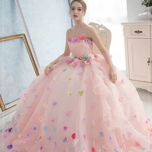 Dubai Arapça Renk Balo Elbise Gelinlik Artı Boyutu Sweetheart Sırtsız Süpürme Tren Gelinlikleri Bling Tasarımcı Gelin Gowns Lüks Beading Pullar Çar Elbiseler