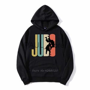 Herrtröjor tröjor judo japansk kampsport hoodie mode män geek unisex mäns fleece hoodies tröja streetwear harajuku hip hop hoody coat x0720