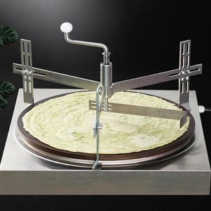 Crepe Maker in acciaio inossidabile Pancake Batter Spreader Crepe Stick Tools Cake Cake Spreader Ristorante Mensa Forniture speciali239y