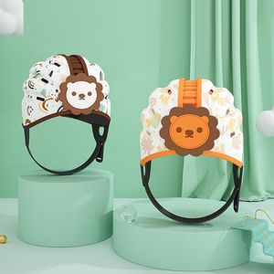 Berretti Cappelli Cartoon Lion Baby Hat Sicurezza Protezione della testa Casco Paraspigoli Paraurti Ragazzi Ragazze Impara a camminare 230720