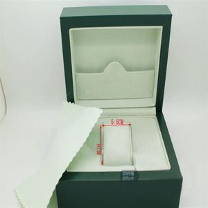Relógio de marca verde caixa original papéis cartão bolsa caixas de presente bolsa 185mm 134mm 84mm 0 7kg para 116610 116660 116710 286e