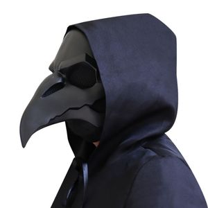 The Reaper Punk Mask Plague Doctor Crow Cosplay Full Head Skull Movable Jaw Mask Party Decoration 2021 Halloween Gift For Cosplay