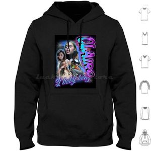 Erkek Hoodies Clairo Bootleg Tee Uzun Kollu Müzik Bağışıklık Estetik İndie Peach 80s Single Santet