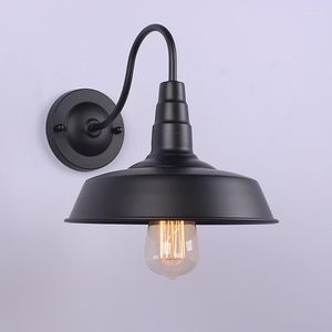 Wandleuchte Vintage Idustrial Retro Age Simple Style Barn Sconce Indoor Outdoor Light Pulley BB Restaurant Bar Lighting Corridor