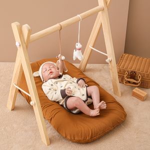 Baby Cribs 75*45 Baby Cotton Nest Bed Bortable Crib Lounger For Boys Girls Spädbarn Bassinet Bumper Soft Travel Bed Birth Gift 230720