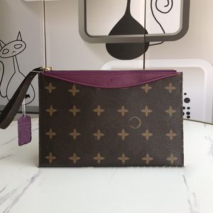 Designer Classic Handbag Womens Printed Leather Bag Fashion Multifunktionell plånbokskort Bag Passport Holder Fotohållare #60910