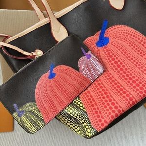 OnTheGo Pumpkin Handbag Designer Bag Tote Bag Shopping Bag Bum Bag Grande capacidade, boa qualidade