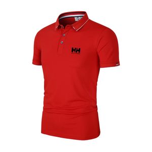 Polos Masculinos HH Summer Men's T-shirt Letter Printing High Quality Polo T-shirt Daily Casual Men's Clothing Moda Golf Business Sweatshirt 230720