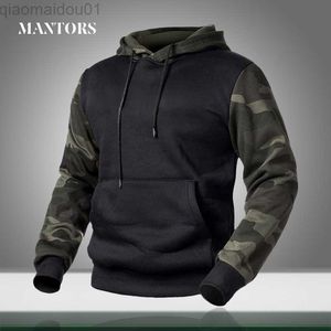 Moletons Masculinos Moletons Masculinos Camuflados Masculinos Moletom Com Capuz 2023 Primavera Outono Moletons Com Capuz Masculino Camuflado com Capuz Pulôver Hip Hop Streetwear Roupas de Marca L230721