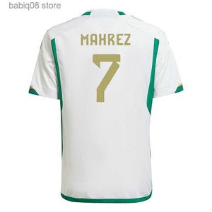 Fans toppar tees 22 23 Algeriet Algerie Mens fotbollströjor