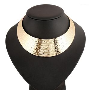 LUFANG 2021 di marca di Modo di Boho Argento di Colore Maxi big Collier Dichiarazione Collana Punk Power collare Della Collana Del Choker Dei Monili Delle Donne1309v