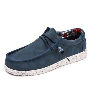 Dress Shoes Men Canvas Shoes Boat Shoes Outdoor Slip on Loafer Fashion Casual Flats Lightweight Non Slip Deck Shoes Big Size 48 230720