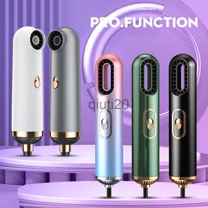 Electric Hair Dryer Anion Hair Dryer Professional Hairdryer Hot and Cold Air 3 in 1 Blue Light Portable Hair Blow Dryer for Home Salon Travel Styler x0721