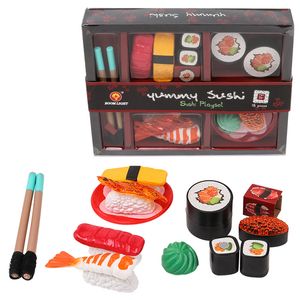 Kitchen bawicie się żywność symulacja dla dzieci japońskie sushi udawaj zabawki kuchenne Udawaj grę jedzenie Mini sushi