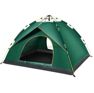 Portable Quick Open Double Person Folding Automatic tent shelters outdoor hiking traveling Tents Sun Shelter Beach Shades folded Canopy Tent drop ship