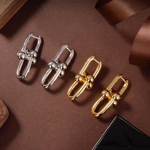 Wpb Titanium Earrings High Quality Version Link Women Earrings Q0603276G