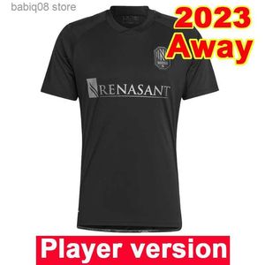 Fanów TOPS TEE 2023 Nashville Player Wersja Sc koszulki piłkarskie McCarty Mukhtar Home Away Away Football Shirt LEAL Zubak Zimmerman Short Sleeve T230720