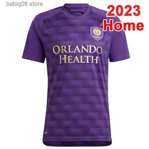 2023 22 Orlando City SC Mens Futbol Formaları Kara Pereyra Ruan Jansson Pato F. Torres Perea Home Away Beyaz Kaleci Futbol Gömlek Kısa Kol Üniformaları T230720