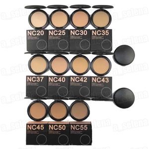 Make -up -Gesichtspulver -Kontur -Presse Poudre Puff für Frauen Concealer Natural Mattifying Make -up -Kompaktpulver 11 Farbe