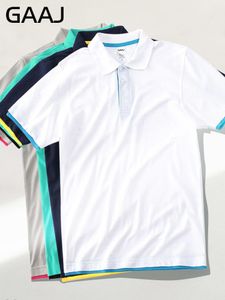 Männer polos gaaj Polo Shirt Männer Baumwollmarke Shirts Kurzarm Sommer Herren Tee Bluse Poloshirt für Mann Plus Size XS 3xl 200G 230721