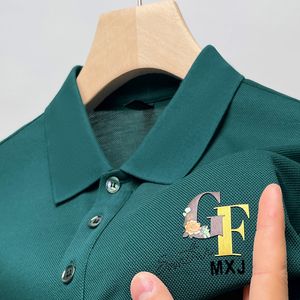 Mens polo premium koszulka polo letnia towar bawełniany kołnierz drukowana Koreańska klasyczna noszenie Koreańska noszenie 230720