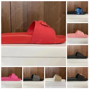 Sliders Designer-Slipper-Sandalen für Herren, rutschfest, weicher Boden, flacher Boden, Komfort, Sandstrand-Sandalen, Sliders, luxuriöse Lazy Lady Sandale Femme, Flip-Flops, Größe 35–44