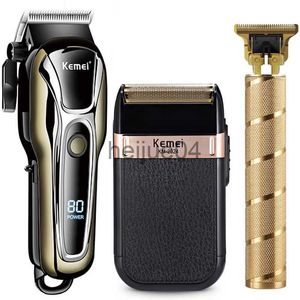 Clippers Trimmer Clipper Elektrischer Haarschneider für Männer Elektrorasierer Professioneller Herren-Haarschneideapparat Kabelloser Friseurschneider x0728 x0801