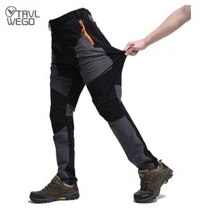 Men's Pants TRVLWEGO Men Summer Hiking Pants Wear-resistant Water Splash Prevention Quick Dry UV Proof Elastic Thin Camping Trousers 230720