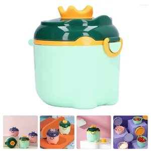 Liquid Soap Dispenser Formula Holder Toddler Snack Containers Jar Travel Container Crown Powder Case Portable