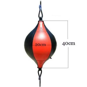 PU Boxing Training Punching Bag Fitness Muay Thai Double End Boxing Speed Ball Pear Inflatable Boxing Equipment Bodybuilding T2004223N