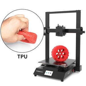 Yazıcılar Tronxy XY-3 Pro V2 3D Yazıcı 3 Imprimante Impresora Sessiz Ana Pano Titan Extruder Double Z Ekseni Direct269m