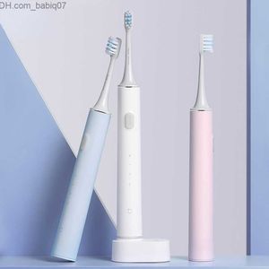 Toothbrush Xiaomi Mijia T100 Electric toothbrush Smart Sonic Toothbrush Color USB Charging IPX7 Waterproof Z230721