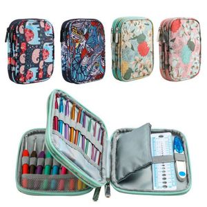 Other Home Storage Organization Knitting Needles Case Travel Pouch Organizer Storage Bag for Circular Knitting Needles Sewing Accessories Kit Bag 230721