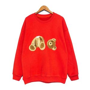 hoodie kids designer clothes kid sweater baby clothe Long sleeved brand toddler clothe Bear pattern girls boys fasion design Spring autumn winter clothe red black
