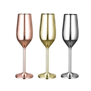 Vinglasglasögon Champagne stemware flaskan levererar gåvor handblåst dricksfest