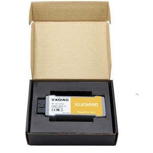 VIDA DICE 2014D CAR DICES DICE OBD2 CODE READE3085用のCAR診断スキャナーツールインターフェイスVXDIAG VCX NANOのVXDIAG